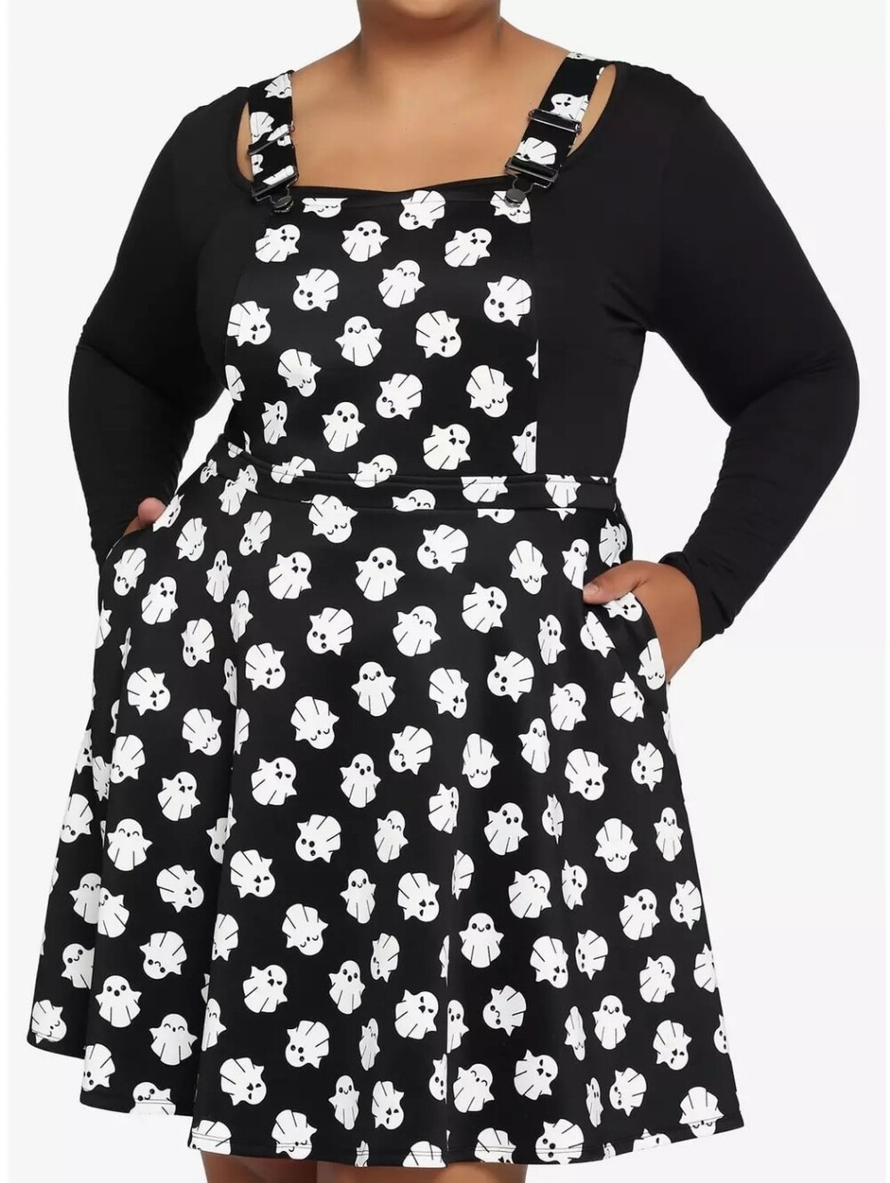 Hot Topic Ghost Skirtall